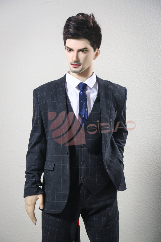 175cm TPE  Male Sex Doll with Back Suit