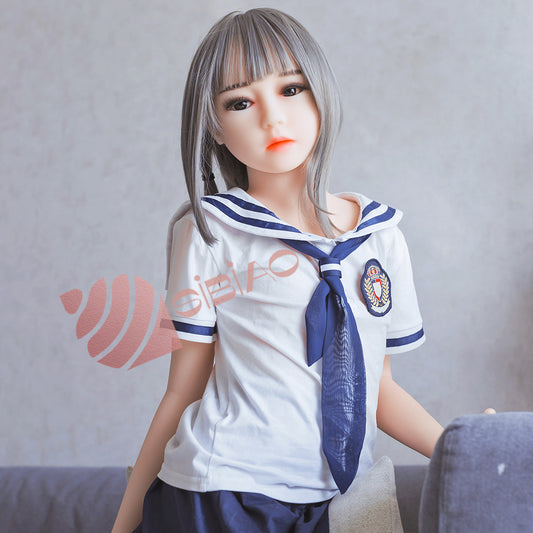128cm/62in.SIA#128 Flat Chested Japanese Standing Cute Doll （Free shipping in the continental US）