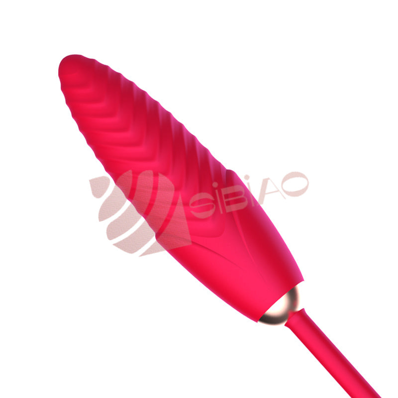 Tulip shape multifunctional female masturbation device